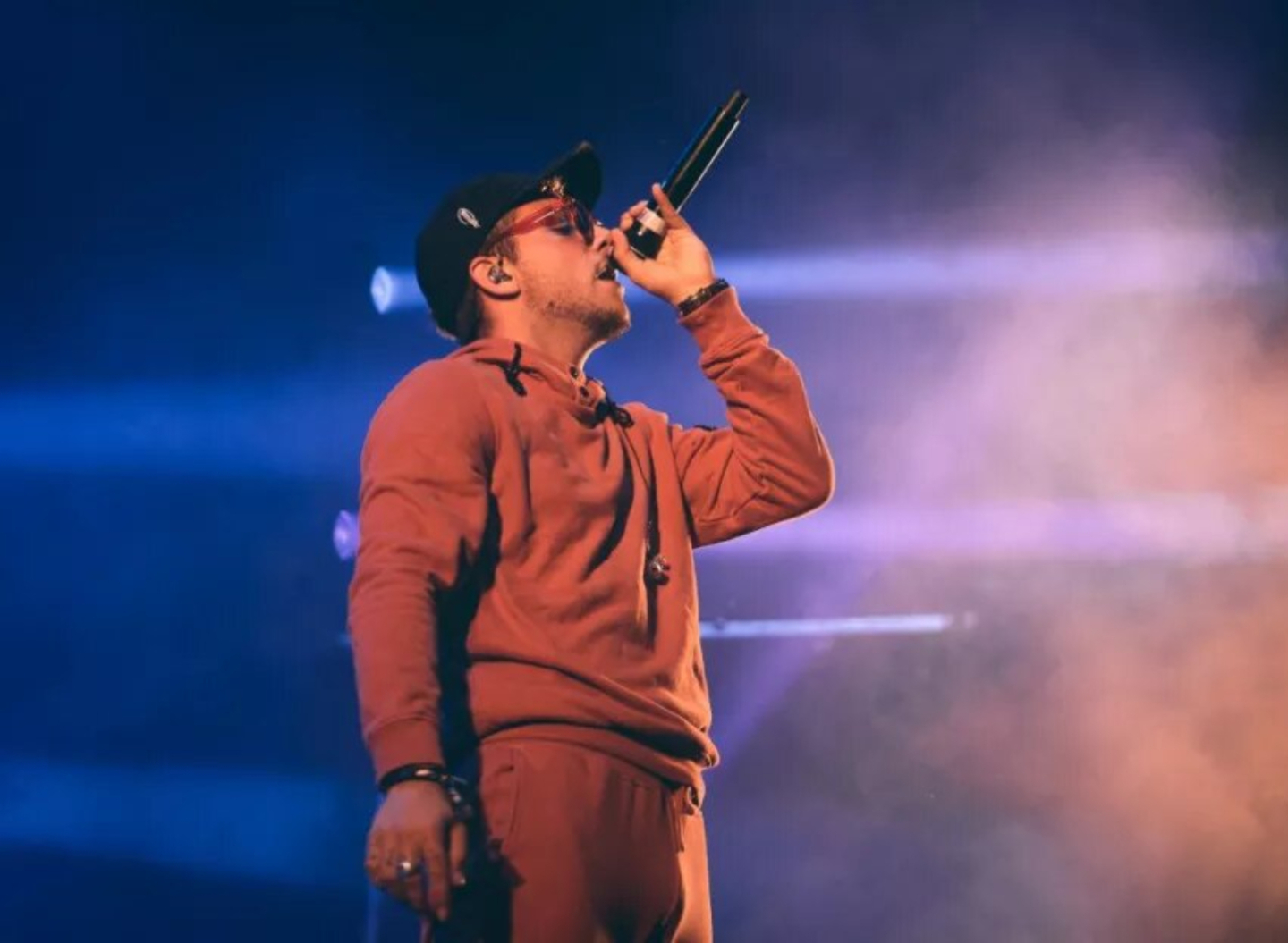 rappeur PLK en concert