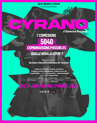 Cyrano Edmond Rostand affiche