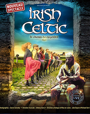 Affiche spectacle irish celtic 