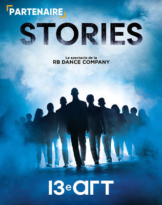 Affiche spectacle stories au 13e art
