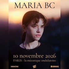Maria Bc, en concert à Paris
