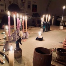 Atelier poterie &agrave; la bougie