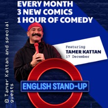 English Stand-Up Comedy Night Featuring Tamer Kattan And Special Guests