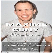 Maxime Cuny dans M&eacute;tier passion