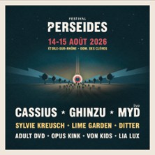 Pass 1 Jour - Samedi - Les Pers&eacute;ides Festival