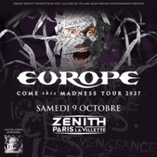 Europe - Come This Madness Tour 2027