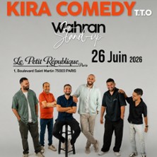 Kira Comedy pr&eacute;sente Wahran Stand-up - Le Petit R&eacute;publique, Paris