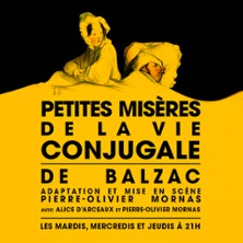 Petites Mis&egrave;res de la Vie Conjugale - Th&eacute;&acirc;tre de Poche Montparnasse, Paris