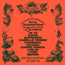 Le Prix Joséphine 2026 - Concert et cérémonie