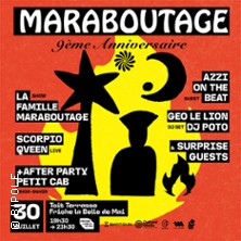 Maraboutage anniversaire - Toit Terrasse + Petit Cab