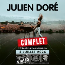 JULIEN DORE FESTIVAL DE NIMES 2026
