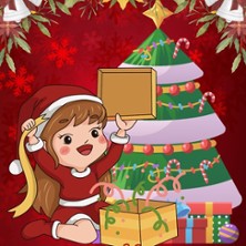 Maya Attend le P&egrave;re No&euml;l
