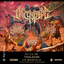 Archspire + Crown Magnetar + The Zenith Passage + Analepsy