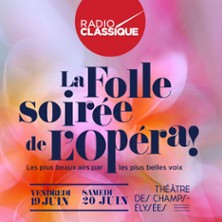 Grand Concert d'été de Radio Classique - Théâtre des Champs-Elysées, Paris